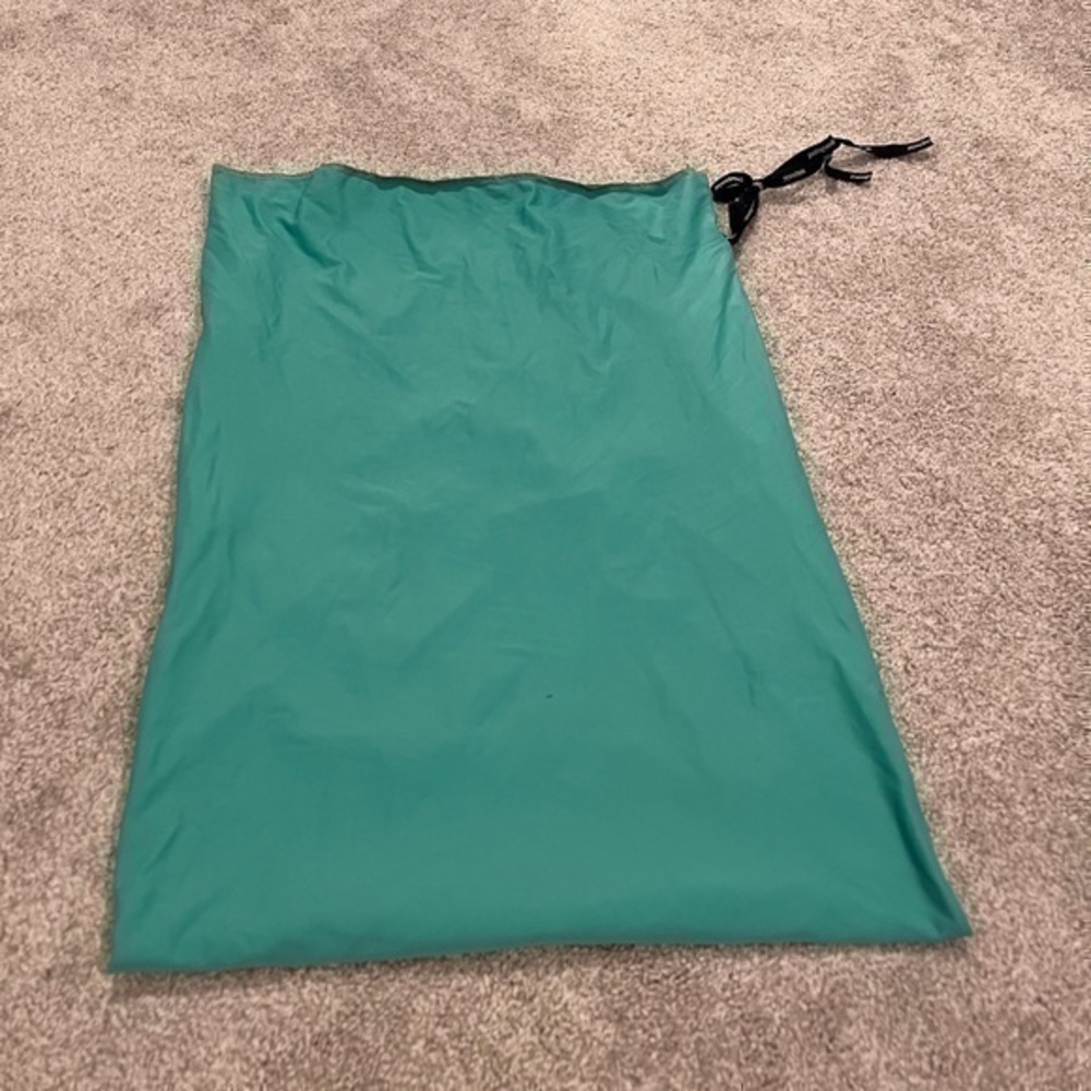 Patagonia Gear‎ Bag Storage Sack Pack Cover Travel Green Black Drawstring